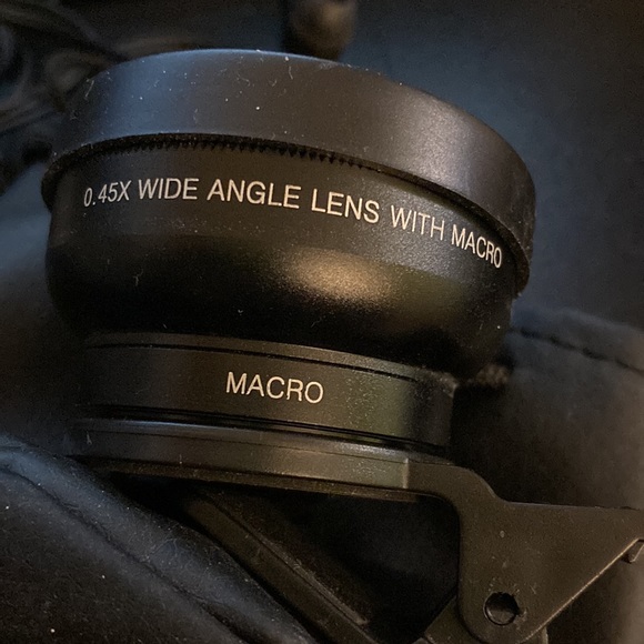 Cell Phone Lens ZOETOUCH 0.45X Super Wide Angle Lens & 12.5X Macro Lens 2 in 1 P - Picture 2 of 2